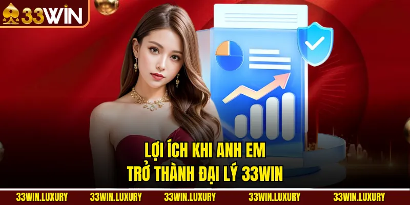 Lợi ích khi anh em trở thành Đại Lý 33win